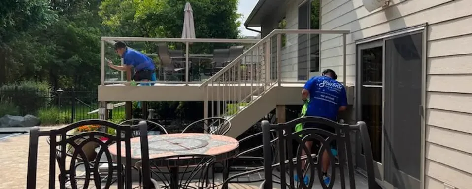 Deck and fence cleaning and restoration